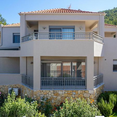Louloudis Pool Villa Skala Rachoni  Bagian luar foto