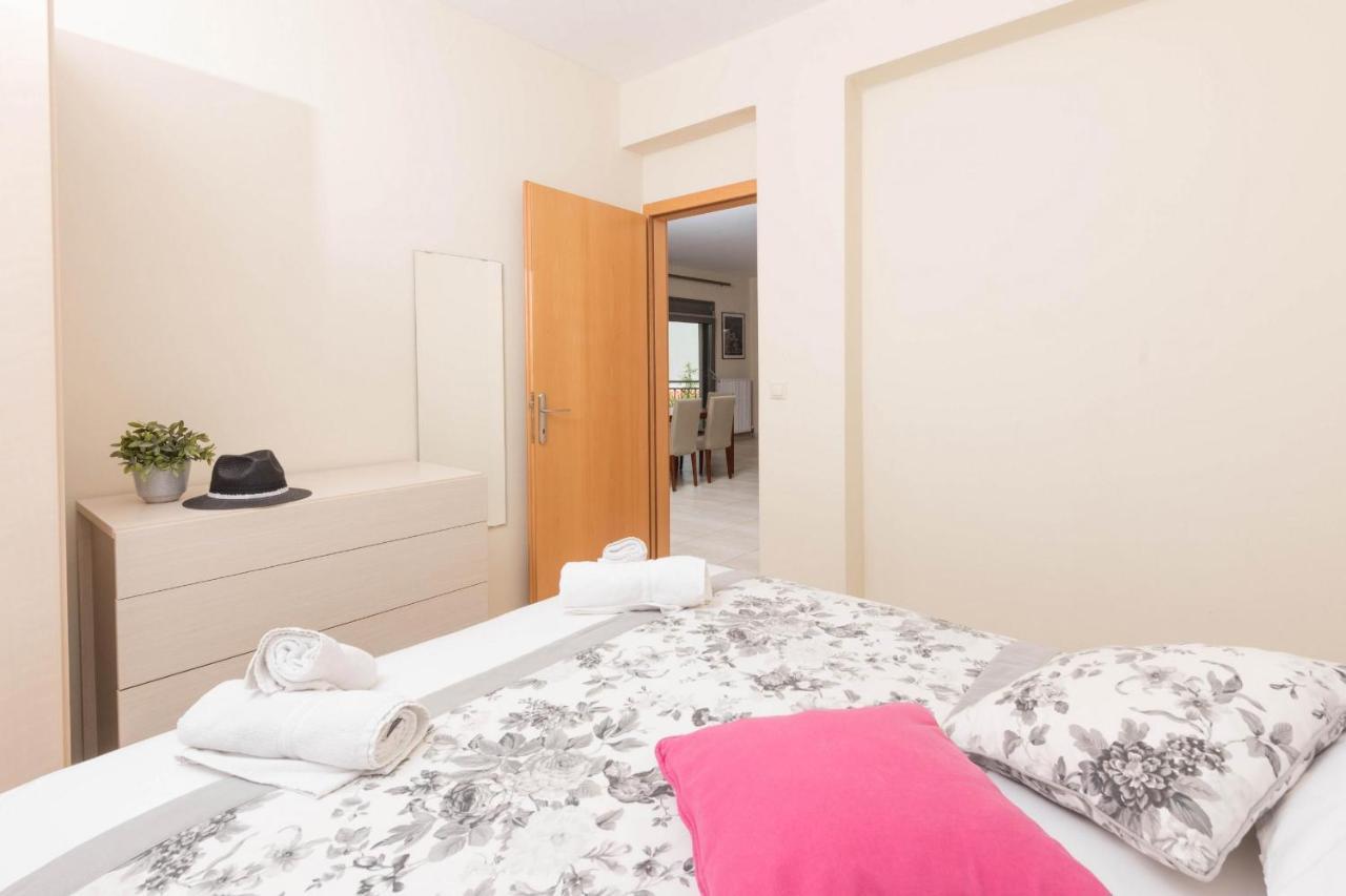 Louloudis Pool Villa Skala Rachoni  Bagian luar foto